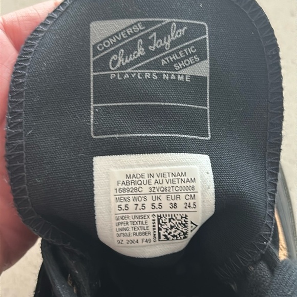 Converse Chuck Taylor All Star Bleached Look Hi-Top Sneakers Women’s Size 7.5 - Picture 14 of 17